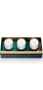 Luxury Miniature Winter Candle Trio
