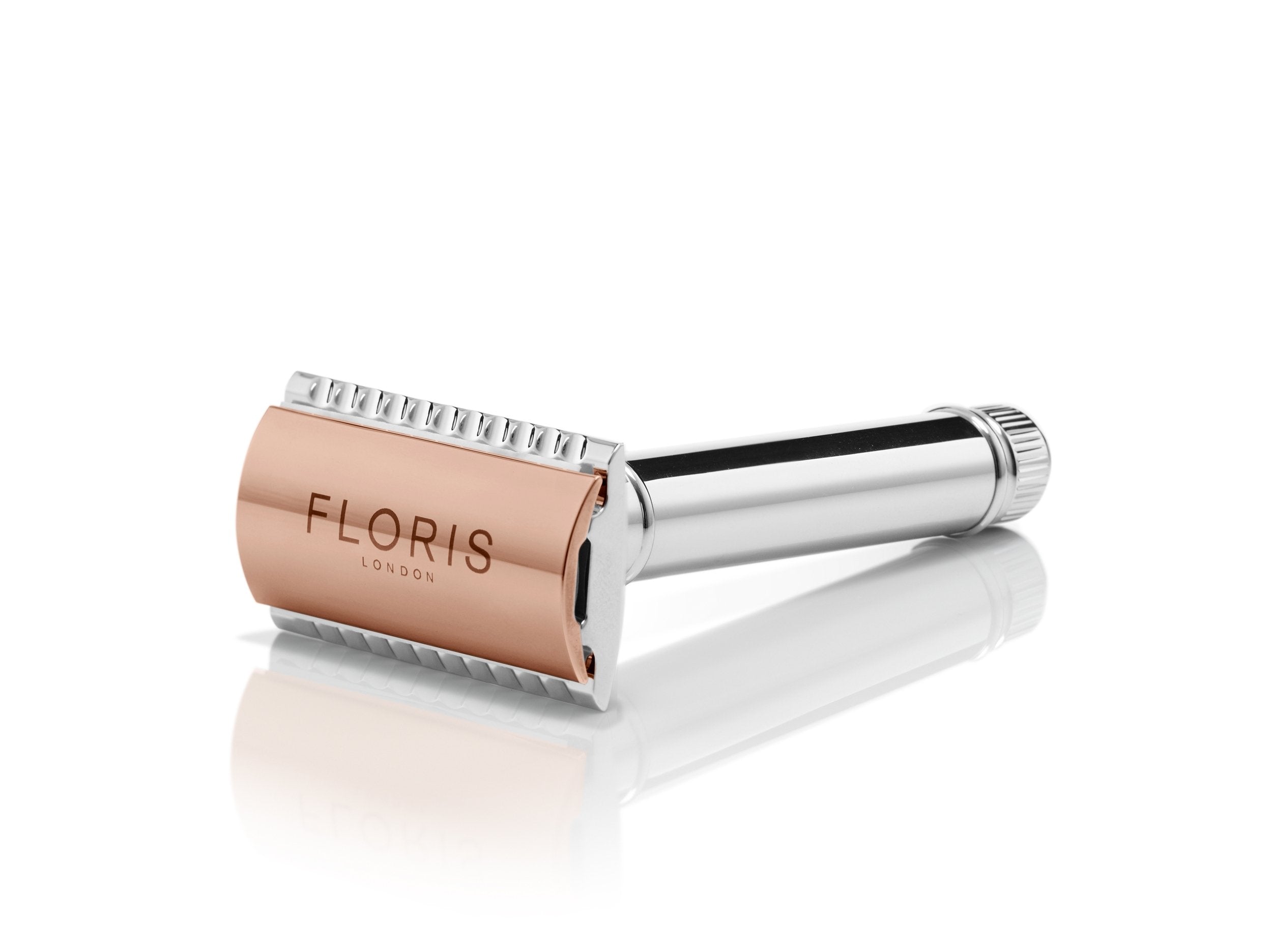 Chrome and Rose Gold Plate - Razor